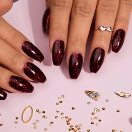 nailknack - presson nails glittery bride artificial nails set