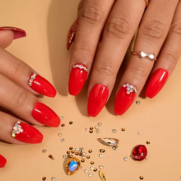 nailknack - presson nails the indian bride presson nails set