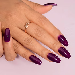 nailknack - presson nails purple purple purple press on nails set