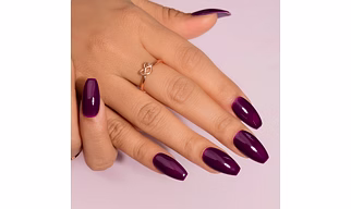 Purple Purple Purple Press on Nails Set