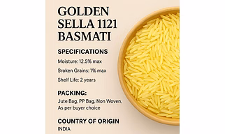 1121 golden sella basmati rice
