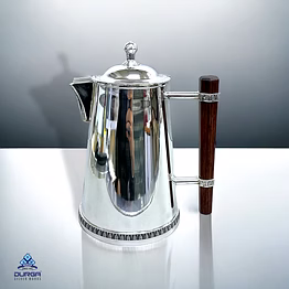 silver water jug