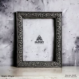 silver chased frame