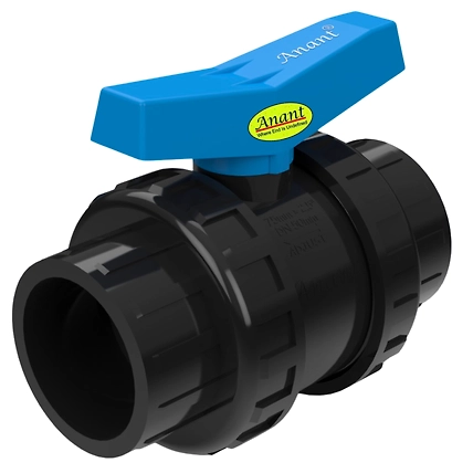 Union Ball Valve-Black-63mm-1