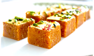 Premium Kesar Pista Mohanthal