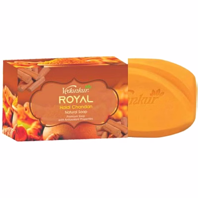 vedankur royal haldi chandan soap