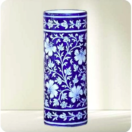 Blue Pottery Ceramic Bowl-12726225