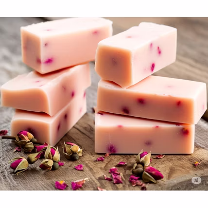 ROSE MILK SOAP-1