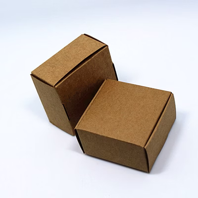 brown kraft corrugated box
