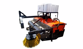 Tractor Mountable Hydraulic Road Sweeper