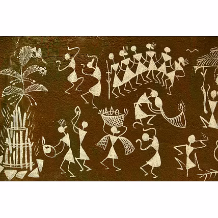Panchmari Tribal Art-12727089