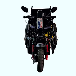 power rider – wheelchair attachment scooter (manual)