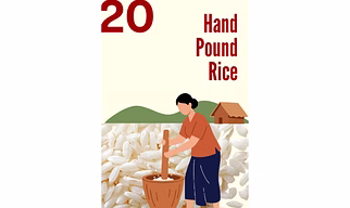 HANDPOUND RICE