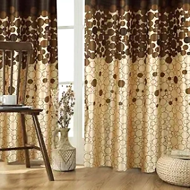Elegant Chocolate Brown Rod Pocket Curtains – Premium Light Filtering Panels