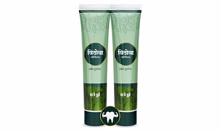 Vithoba Premium Toothpaste | Herbal Tooth Whitener For Oral Health With Natural Herbs |  80g  pack-2 |