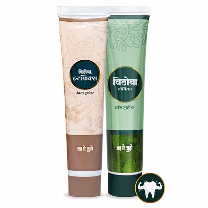 vithoba-ayurvedic-rootfix 80g-toothpaste-premium 80g-toothpaste-combo pack-PR80g-RF80g