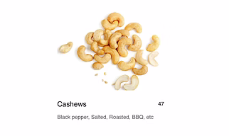 Dry fruits