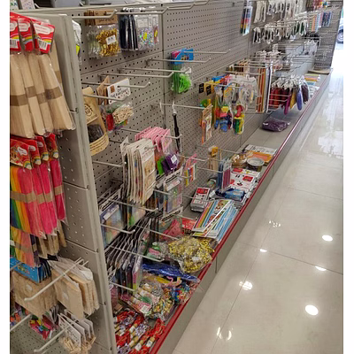 Perforated Wall Shelving Racks-1