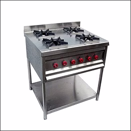my ideas four burner cooking range
