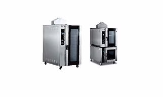 Elec Convection Oven with proover below