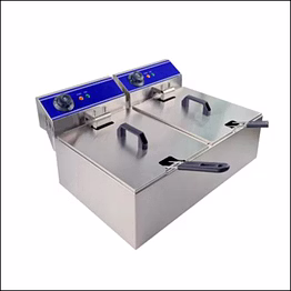 my ideas deep fat fryer – double tank – gas / electric