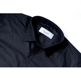 High quality cotton self designed Black shirts
