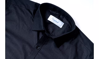 High quality cotton self designed Black shirts
