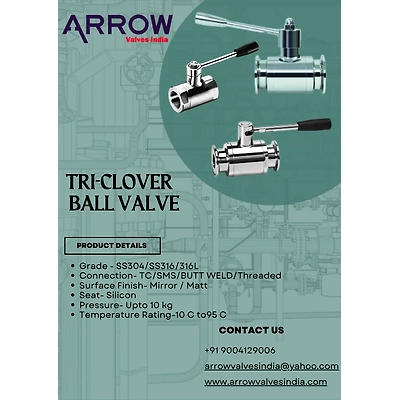 Sanitary Triclover Ball Valve