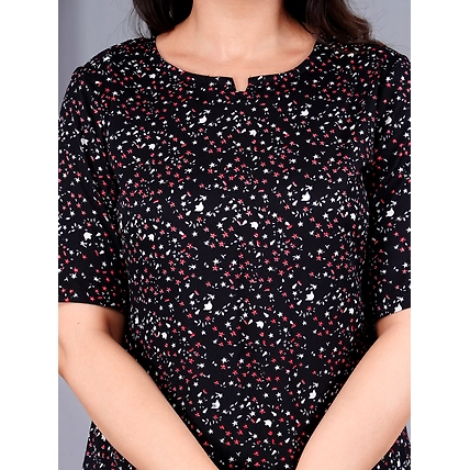 Printed Night Suit Set for Girls &amp; Women-S-4