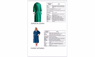 Surgical gowns