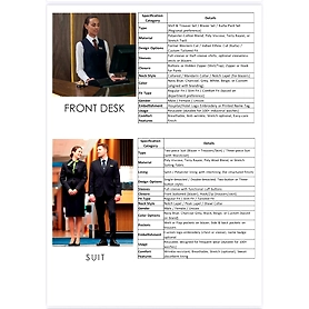 Hospitality dress