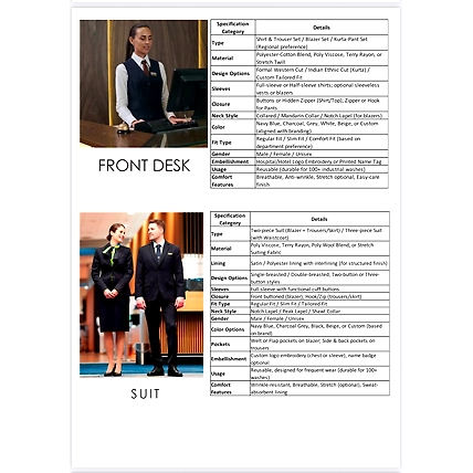 Hospitality front office dress-1