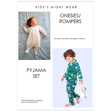 Sleepwear - ladies, gents, kids sleepwear-3