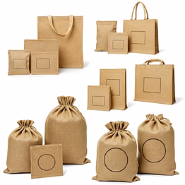 personalized jute bags