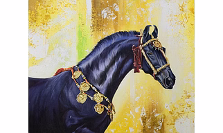 marwadi horse paintings on canvas