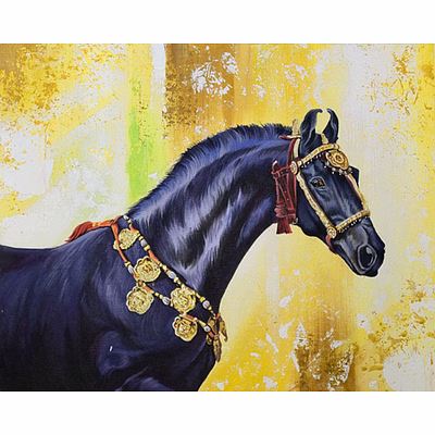 marwadi horse paintings on canvas