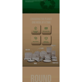 Sugarcane baggass Disposable Products
