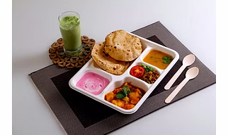 Meal Tray - Sugarcane Bagasse Tableware