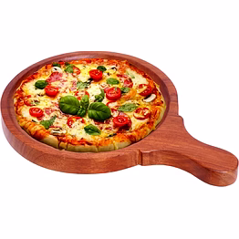 wooden pizza platter/tray