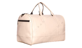 Faux Leather Duffel Bag | Sophisticated faux leather duffle bag, designed for both style and function