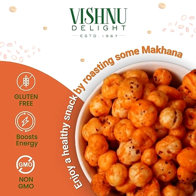 Flavored Makhana – Lime Peri Peri 90gm Jar-10