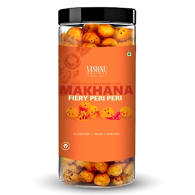 Flavored Makhana – Lime Peri Peri 90gm Jar-5