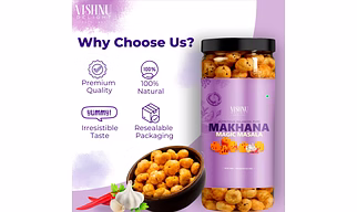 Flavored Makhana – Magic Masala 90gm Jar