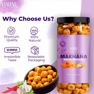 Flavored Makhana – Magic Masala 90gm Jar
