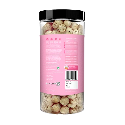 Flavored Makhana – Himalayan Salt &amp; Pepper 90gm Jar-1