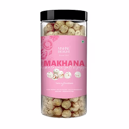 acevishnu delight flavored makhana – himalayan salt & pepper 90gm jar