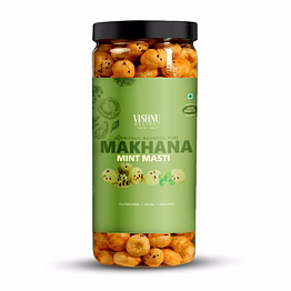 flavored makhana – mint masti 90gm jar