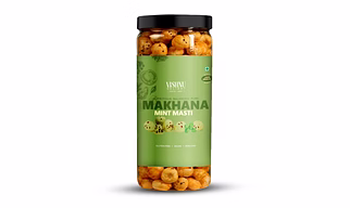 Flavored Makhana – Mint Masti 90gm Jar