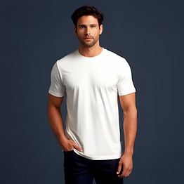 jija men's classic fit cotton round neck half sleeve t-shirt
