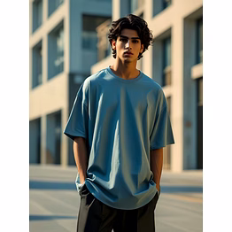jija men’s levish comfort oversized t-shirt